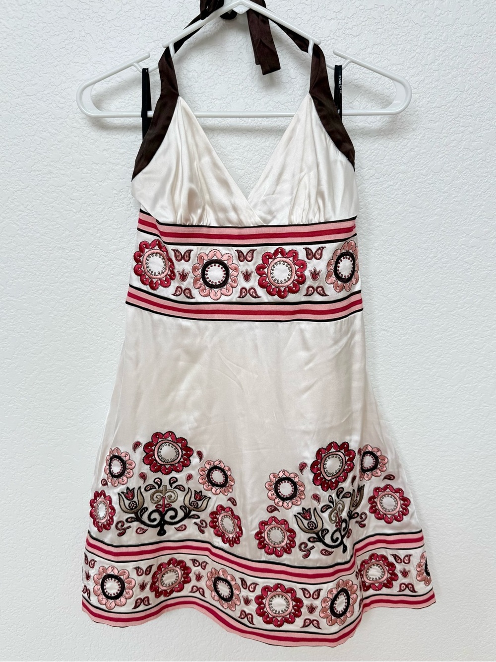 Retro Y2K BEBE Halter Dress